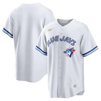 mens nike white toronto blue jays home cooperstown collecti
